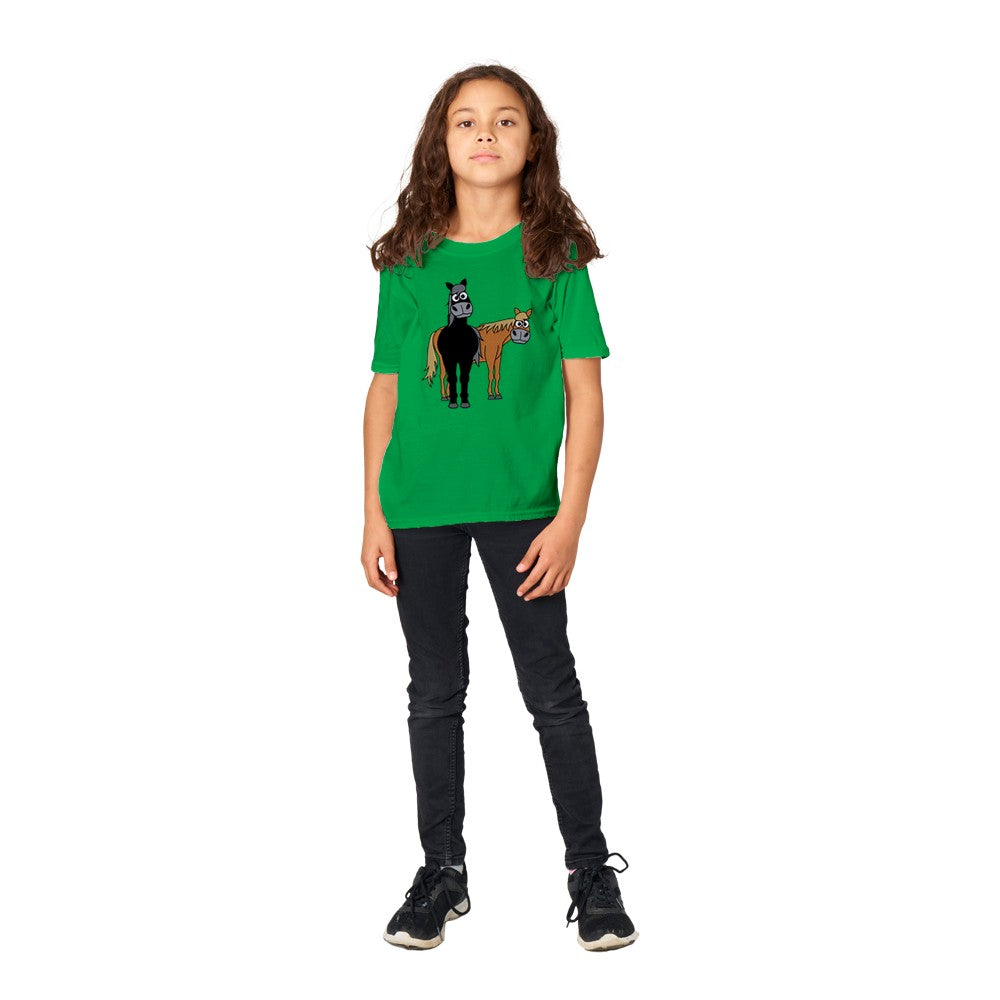 Childrens' Happy Horses T-Shirt from the Farm Yard Collection