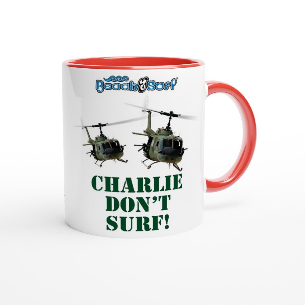 Charlie Don't Surf Mug - BEACH & SURF Leisure Gear