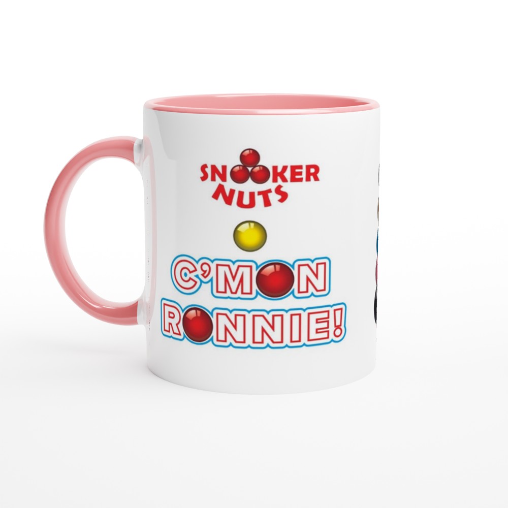 Snooker Mug C'Mon Ronnie fun Ronnie O'Sullivan Sports Mug