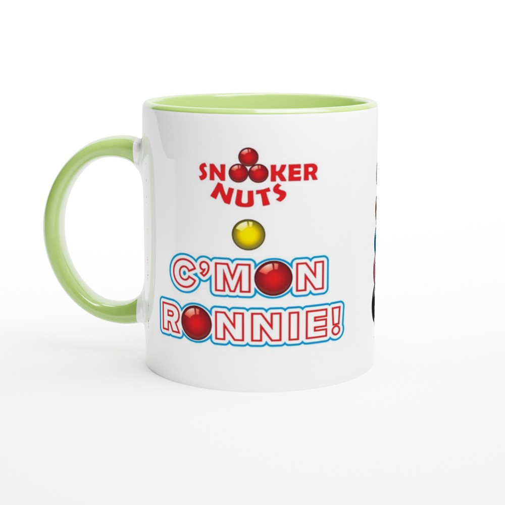 Snooker Mug C'Mon Ronnie fun Ronnie O'Sullivan Sports Mug