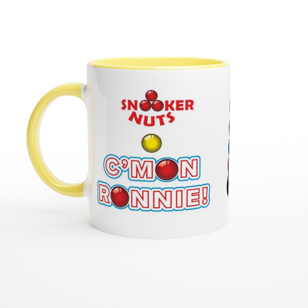 Snooker Mug C'Mon Ronnie fun Ronnie O'Sullivan Sports Mug