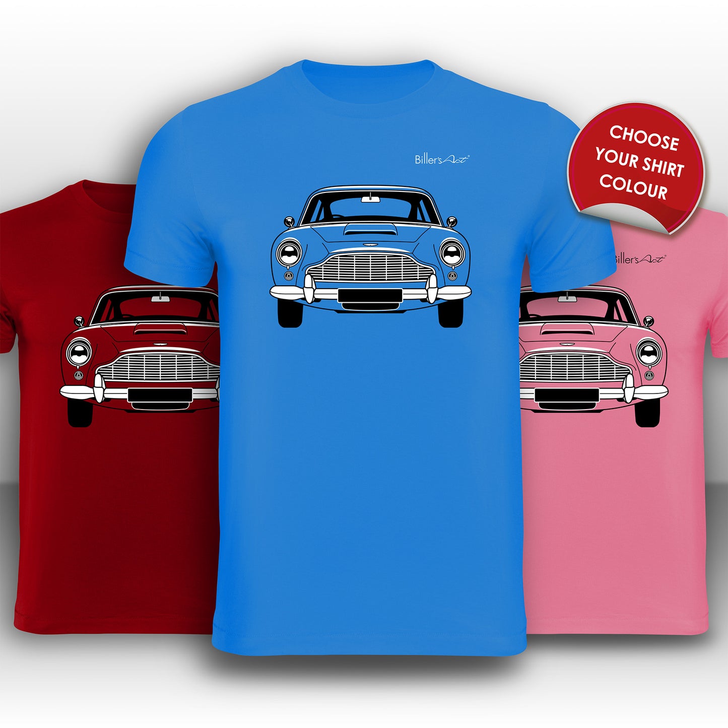 Aston Martin DB5 Front View Super Cool T-Shirt