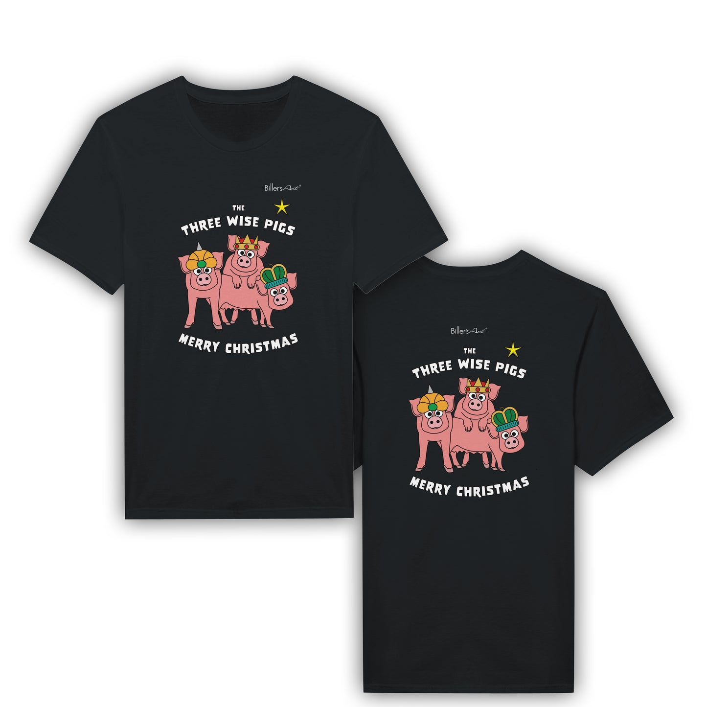 Pigs Don't Fly - 3 Wise Pigs Womens' Slim Fit T-Shirt