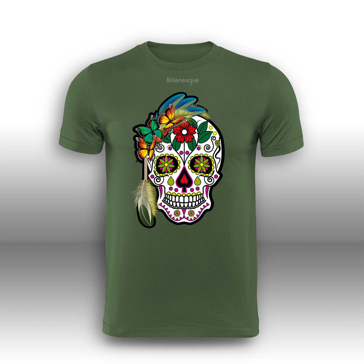 Day of the Dead AIR Super Cool Sugar Skull T-Shirt