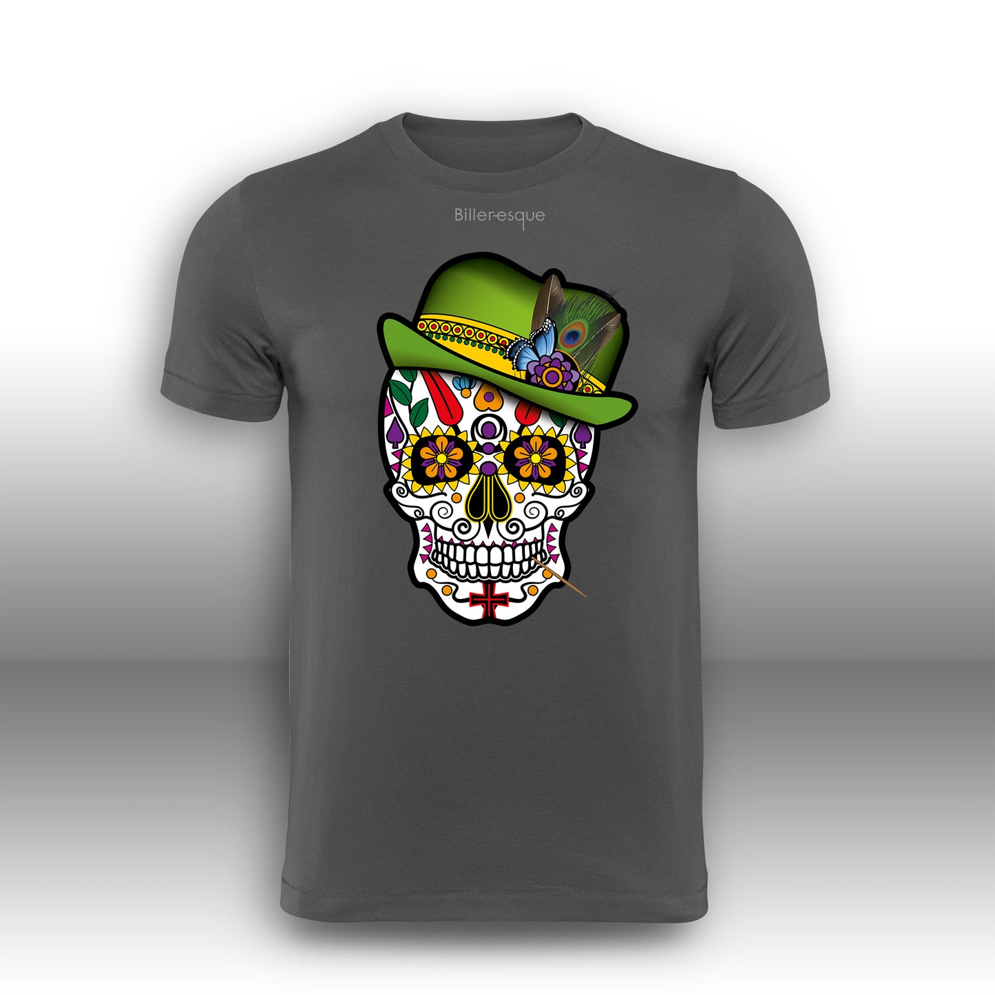 Day of the Dead EARTH Super Cool Sugar Skull T-Shirt