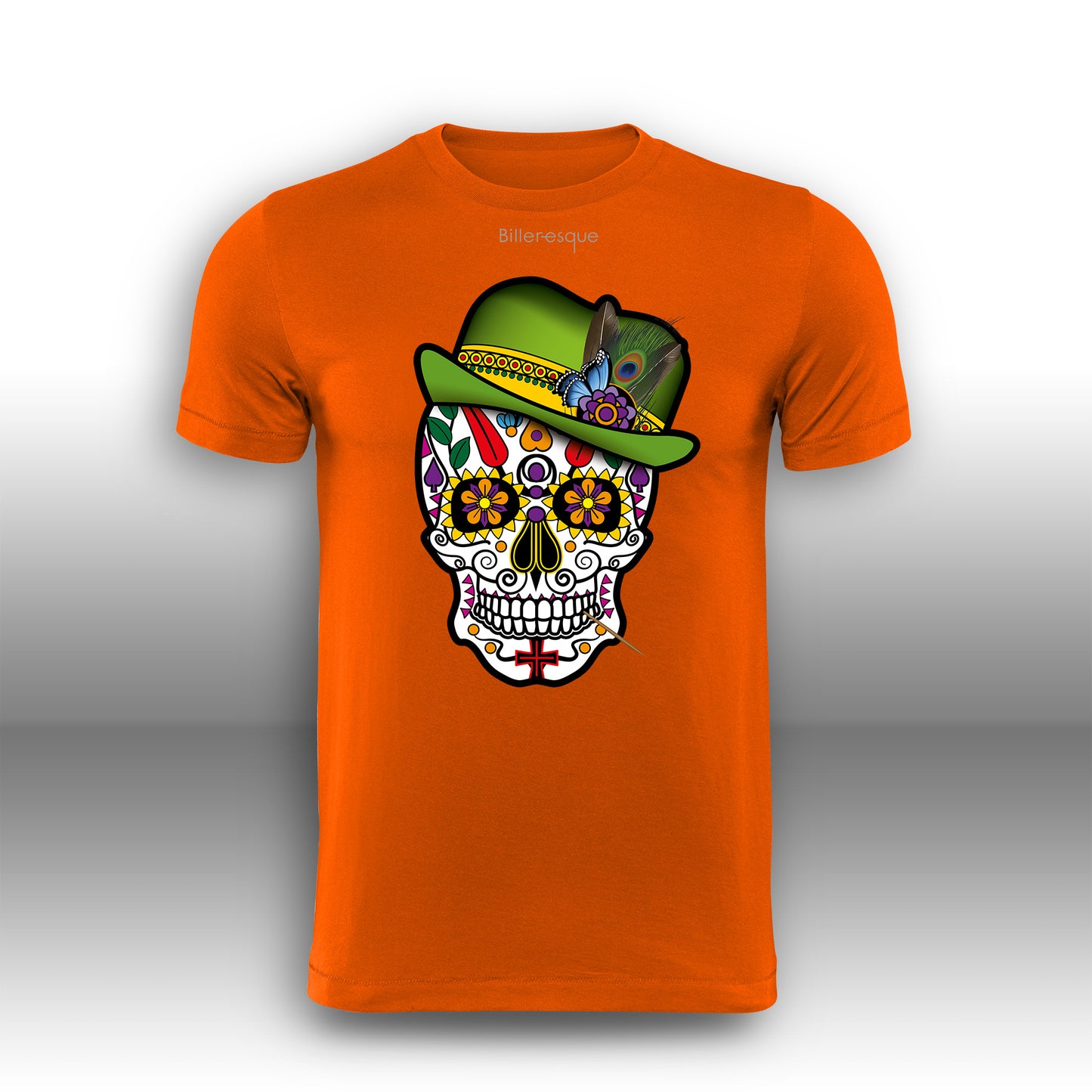 Day of the Dead EARTH Super Cool Sugar Skull T-Shirt