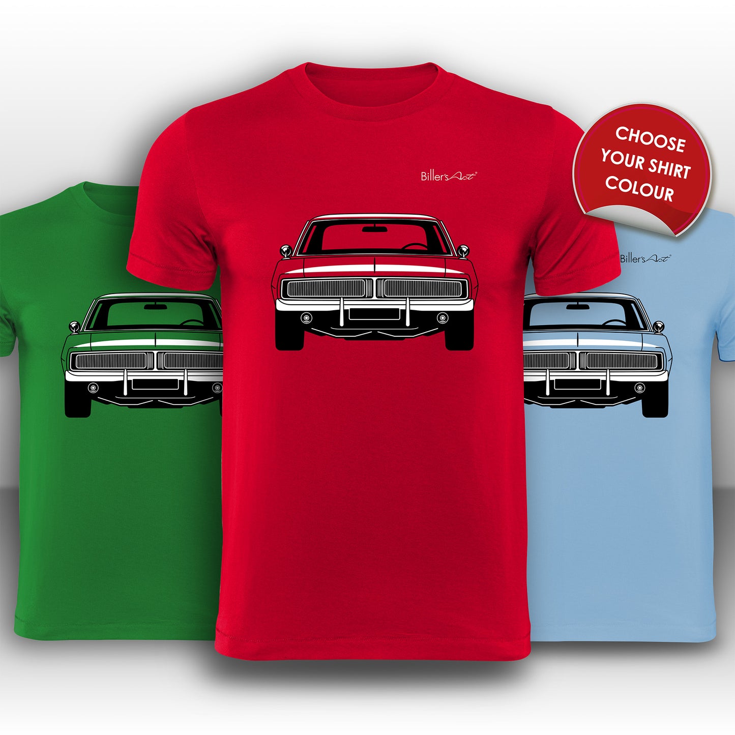 Dodge Charger RT Front View Super Cool T-Shirt