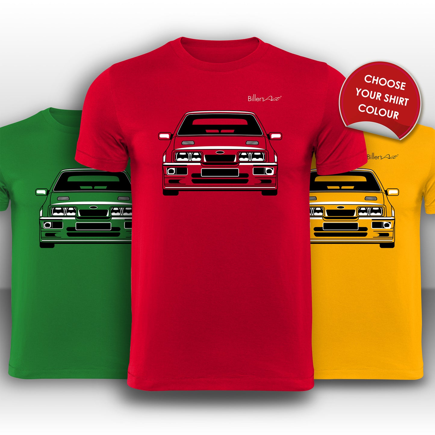 Ford Sierra Cosworth Front View Super Cool T-Shirt