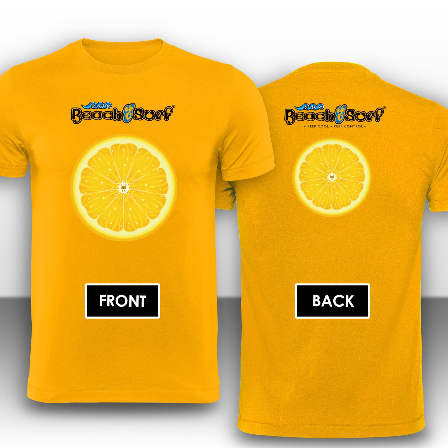 Lemon Slice Fruit T-Shirt - Beach & Sure Leisure Wear