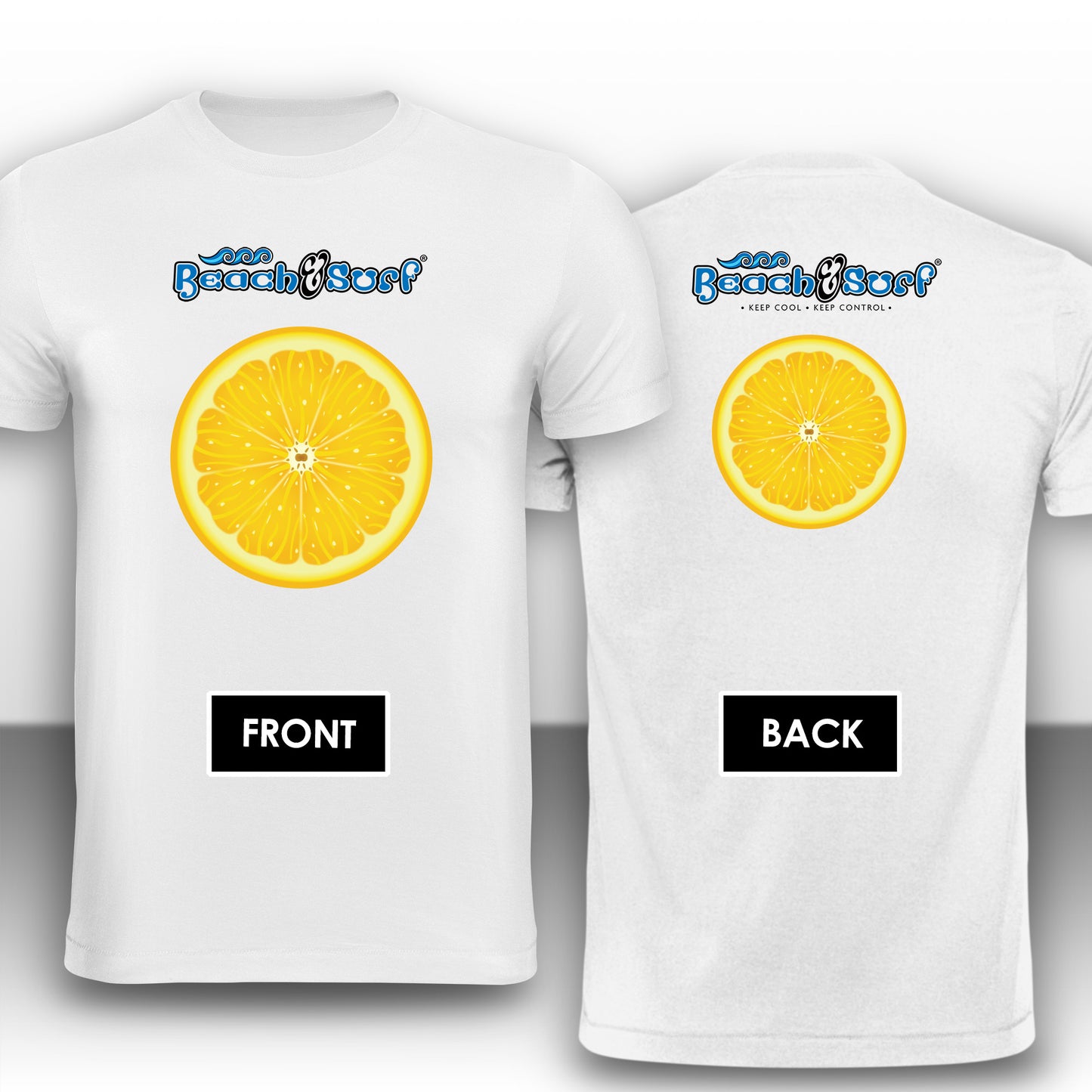 Lemon Slice Fruit T-Shirt - Beach & Sure Leisure Wear