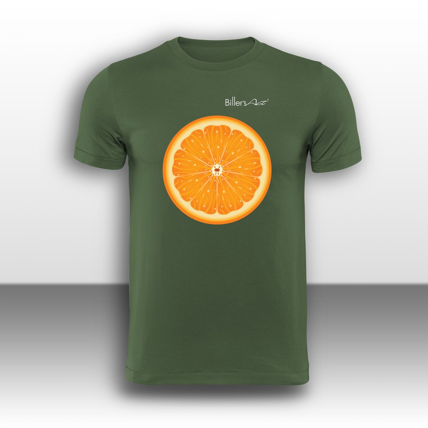 Orange Slice Fruit T-Shirt - Biller's Art