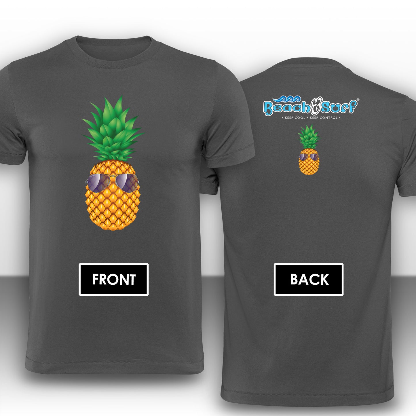 Pineapple Shades T-Shirt - BEACH & SURF Leisure Wear