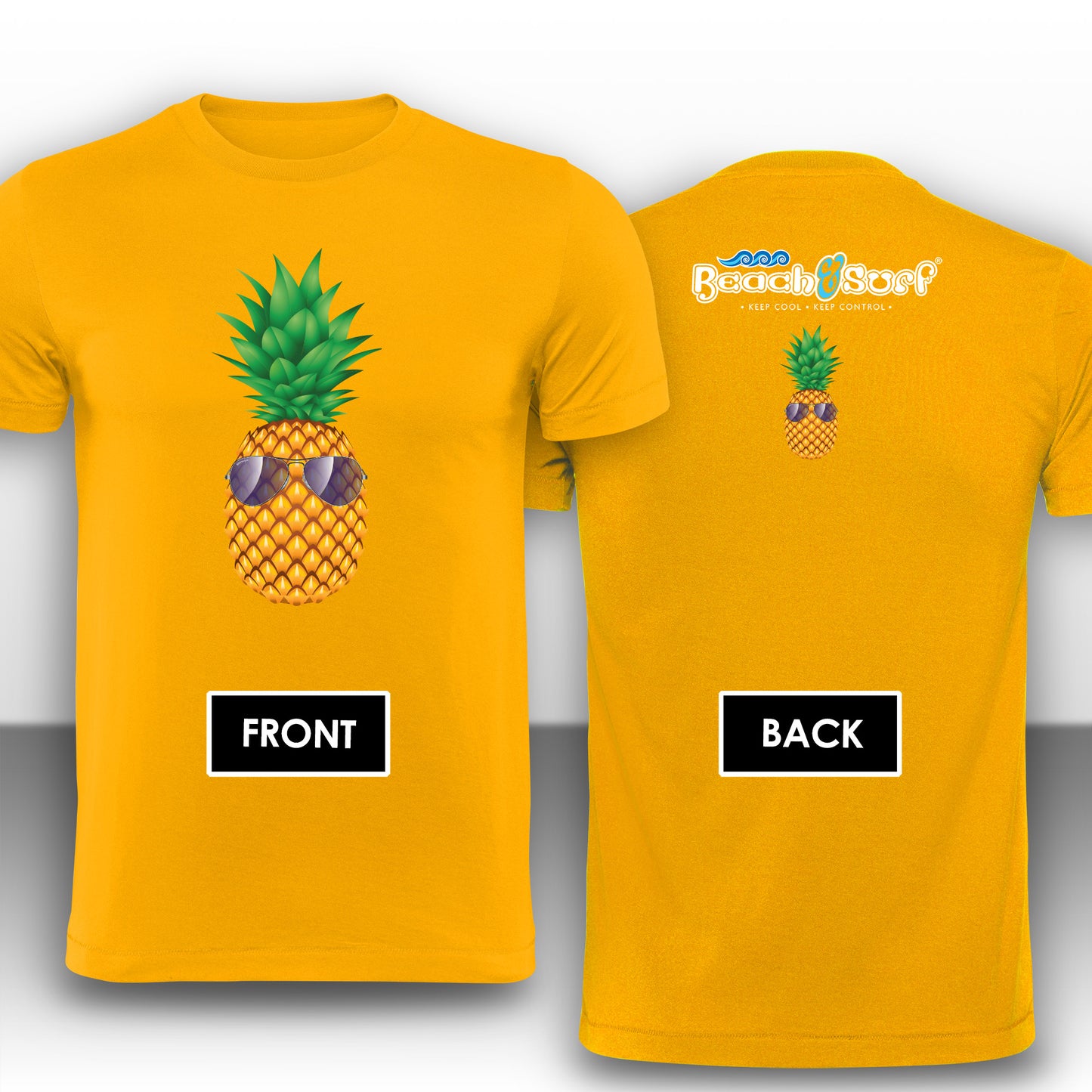 Pineapple Shades T-Shirt - BEACH & SURF Leisure Wear