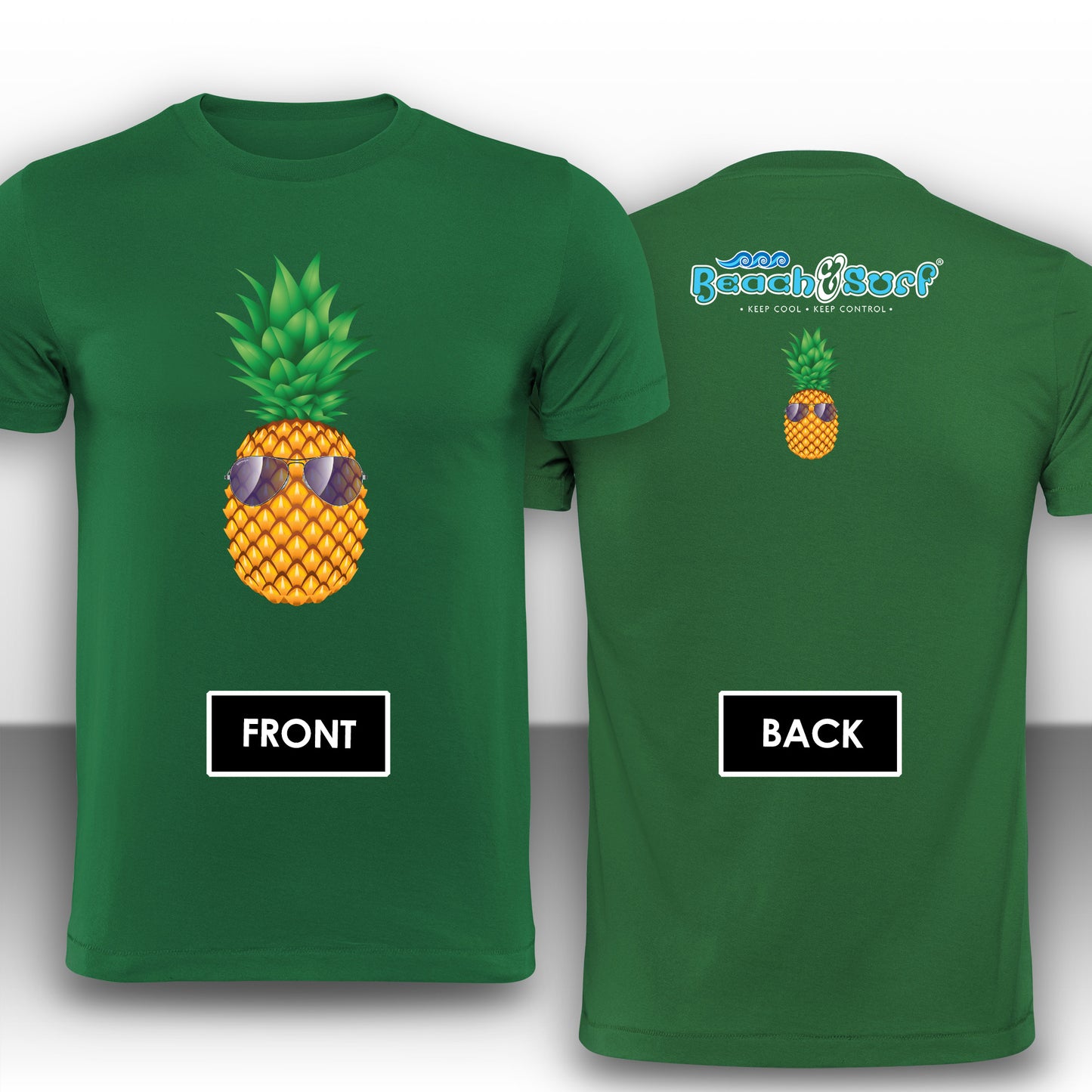 Pineapple Shades T-Shirt - BEACH & SURF Leisure Wear