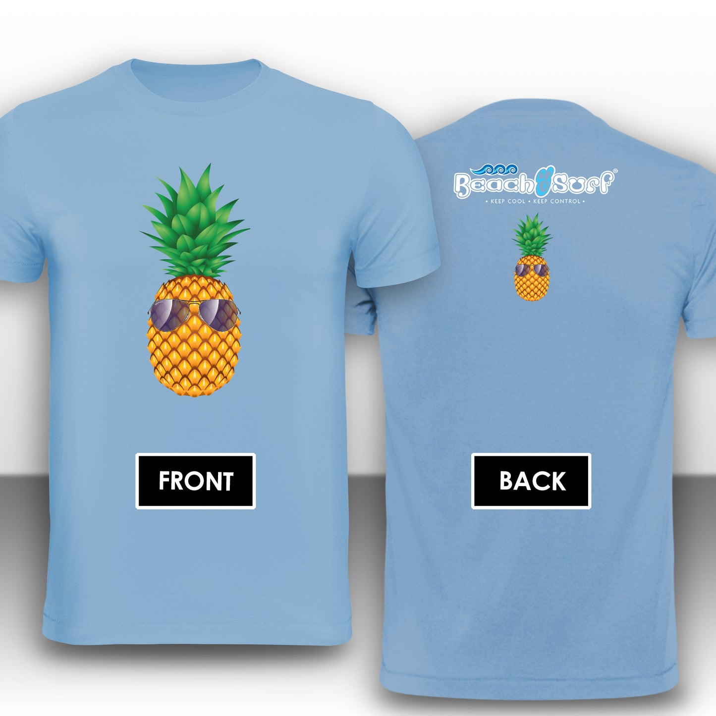 Pineapple Shades T-Shirt - BEACH & SURF Leisure Wear