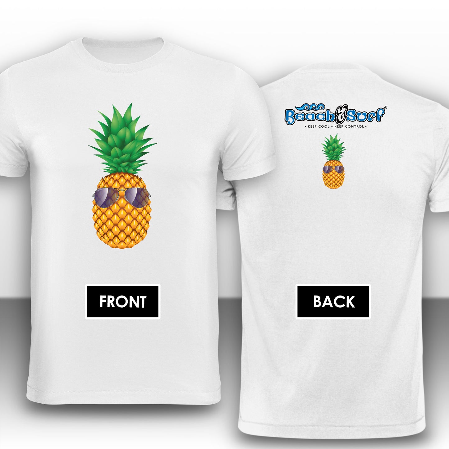 Pineapple Shades T-Shirt - BEACH & SURF Leisure Wear