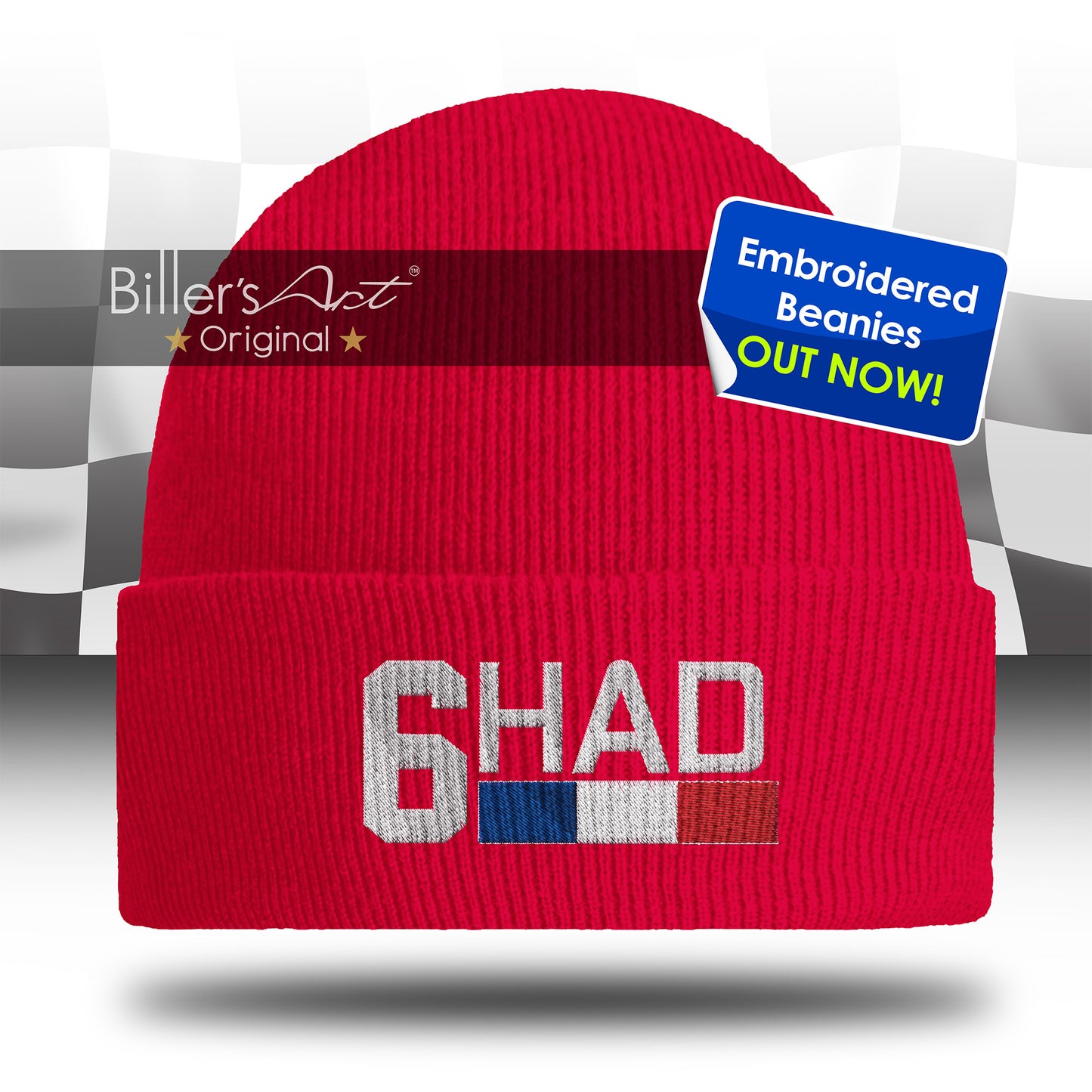 Isack Hadjar Embroidered F1 Beanie