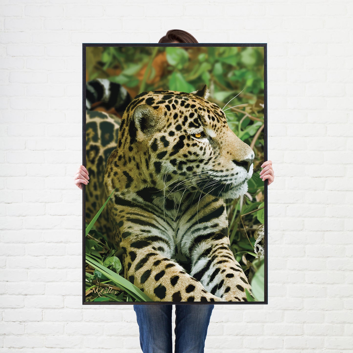 Jaguar Jungle Cat Animal Poster Print
