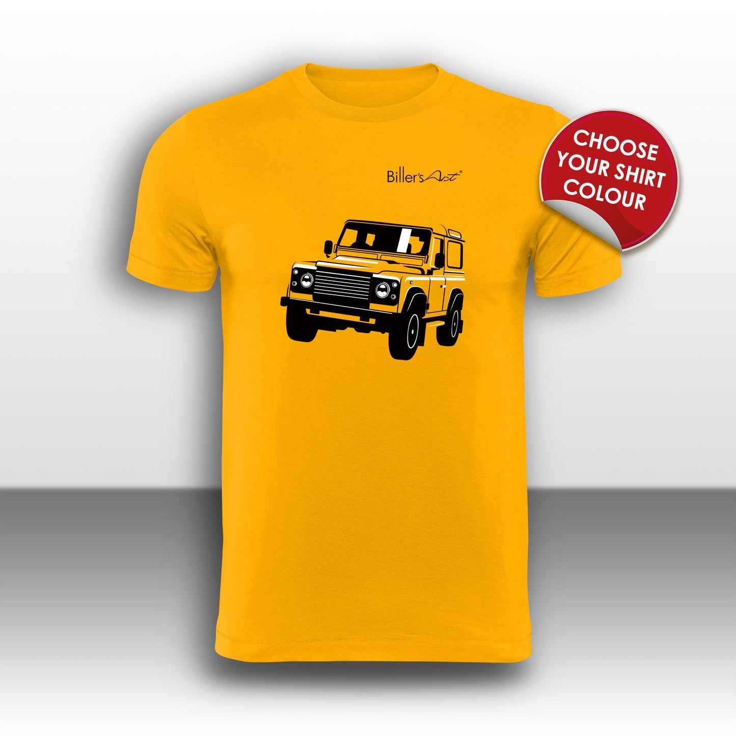 Land Rover Defender 4x4 T-Shirt - Biller's Art
