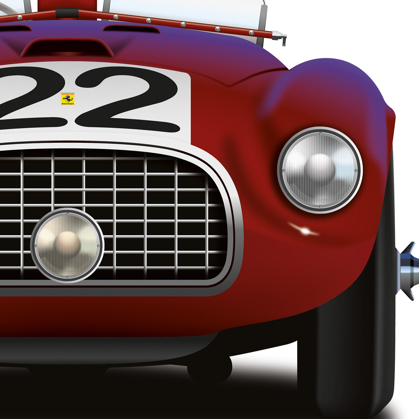 Historic and Iconic Endurance WEC Racing Cars Poster