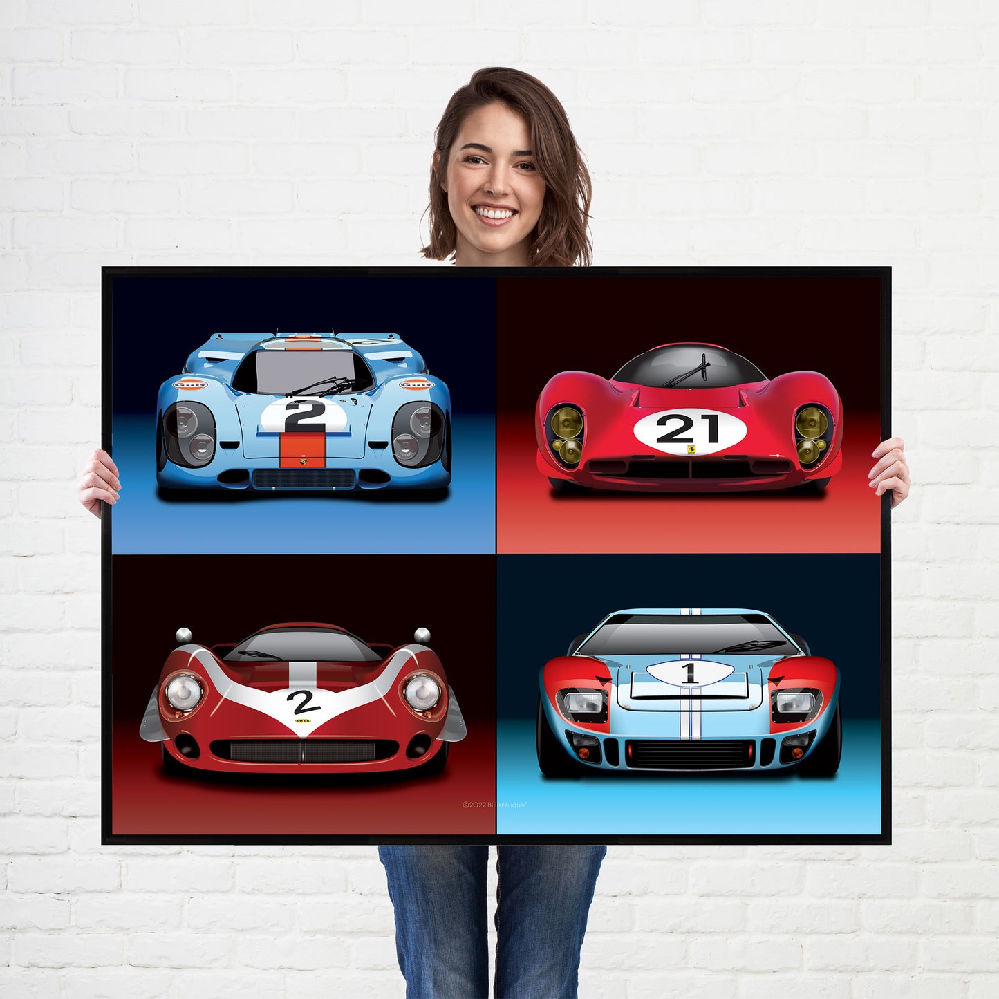 Endurance Car Collection Poster