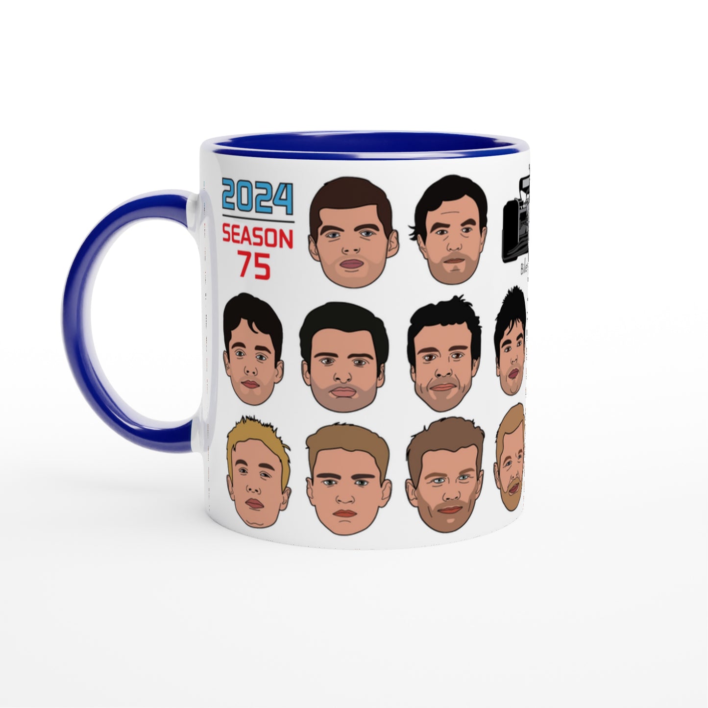 Formula 1 Drivers Heads Mug 2024 F1 Season