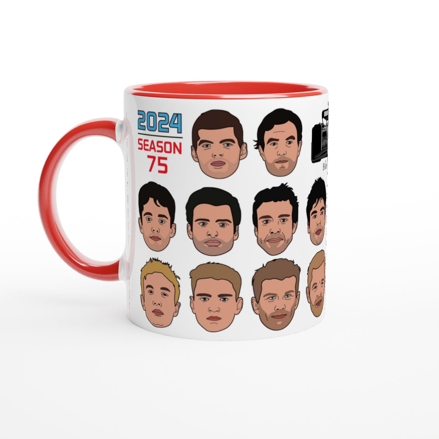 Formula 1 Drivers Heads Mug 2024 F1 Season