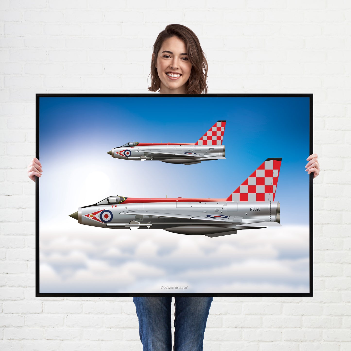 English Electric Lightning Poster