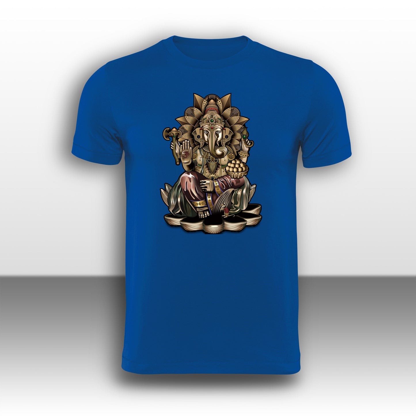 Lord Ganasha Gold T-Shirt - Hindu T-Shirt