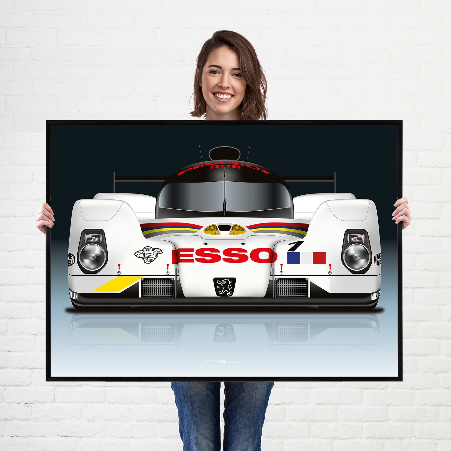 Peugeot 905 EVO Poster
