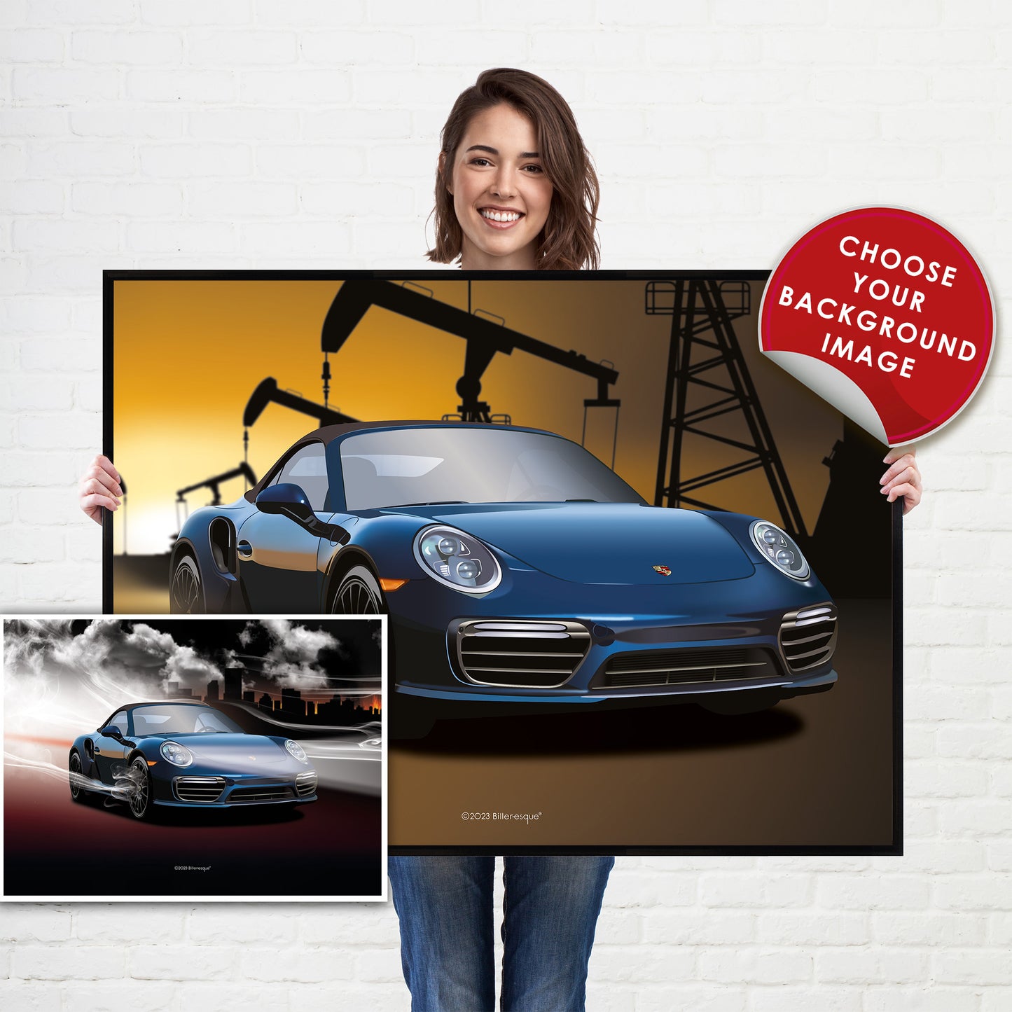 Porsche 911 Turbo Poster