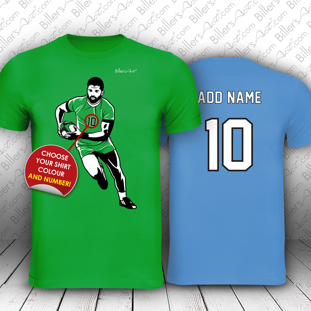 Custom Rugby T-Shirts