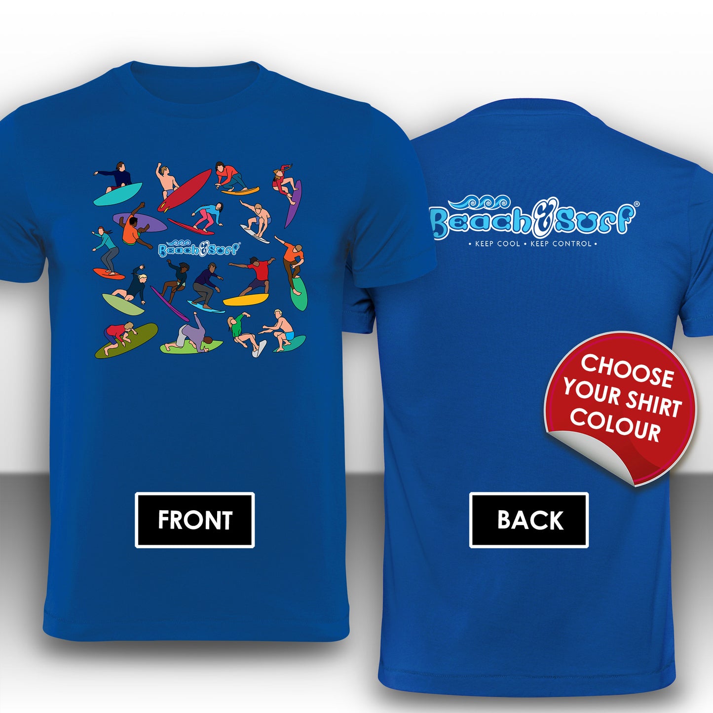 Surfer Dudes T-Shirt - BEACH & SURF Leisure Wear