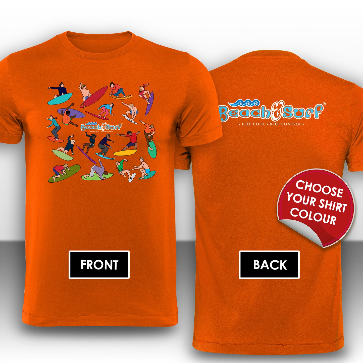 Surfer Dudes T-Shirt - BEACH & SURF Leisure Wear