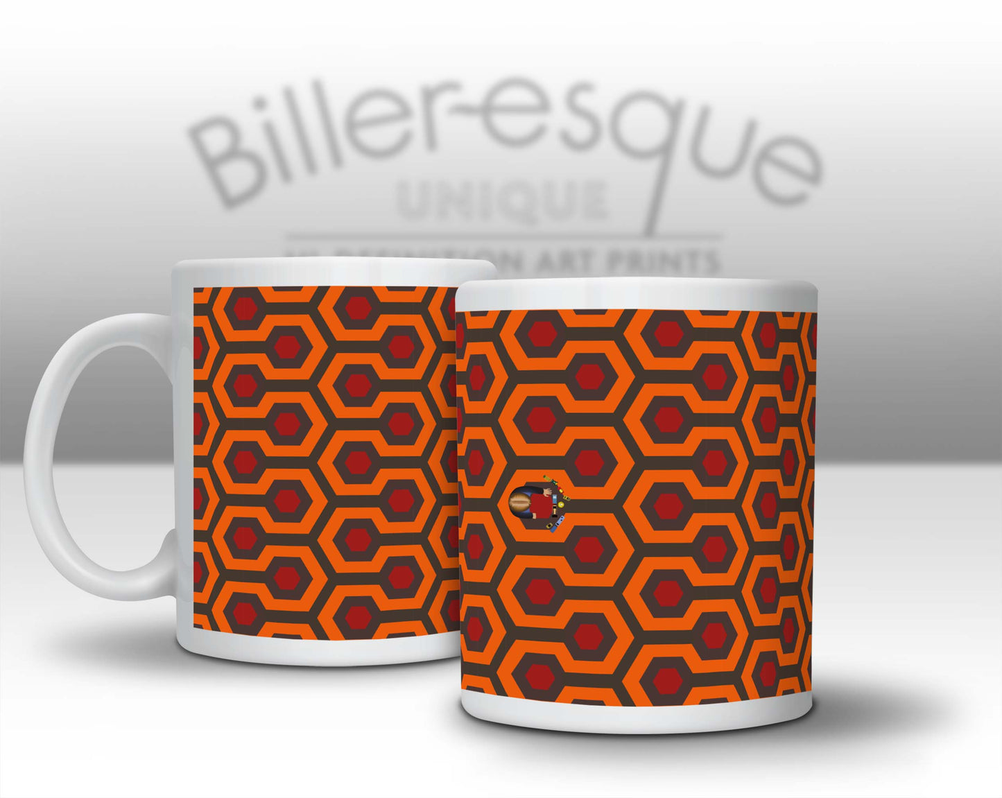 The Shining Movie Mug - Danny Hotel Carpet Mug
