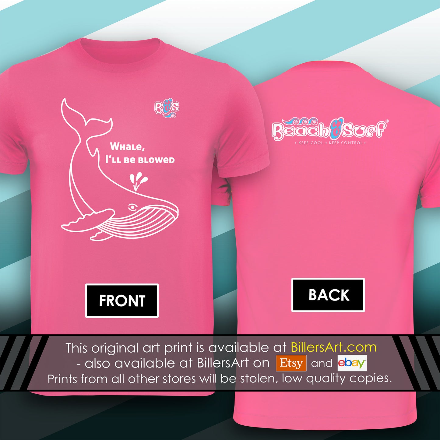 BEACH & SURF Leisure Wear - Whale, I'll Be Blowed
