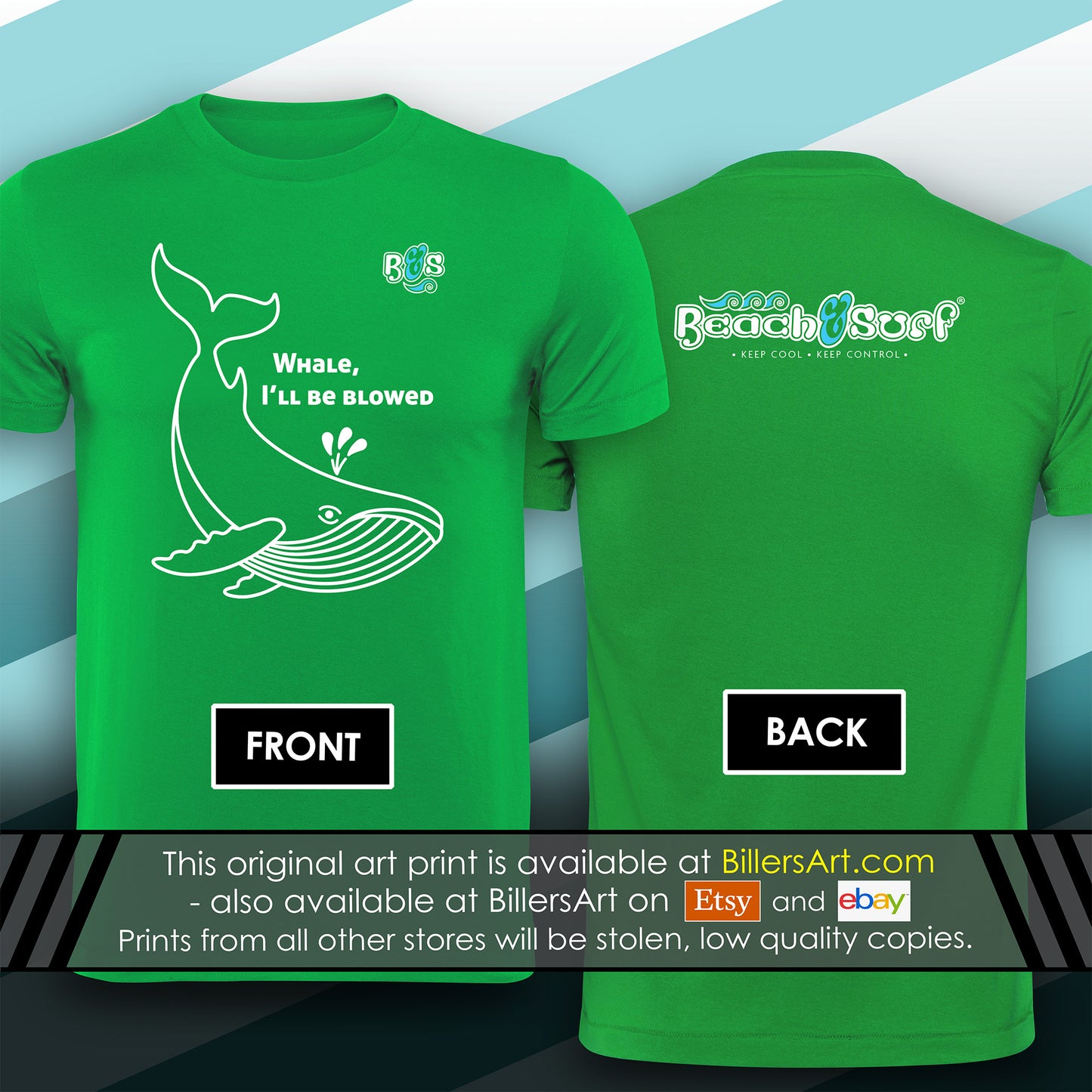 BEACH & SURF Leisure Wear - Whale, I'll Be Blowed
