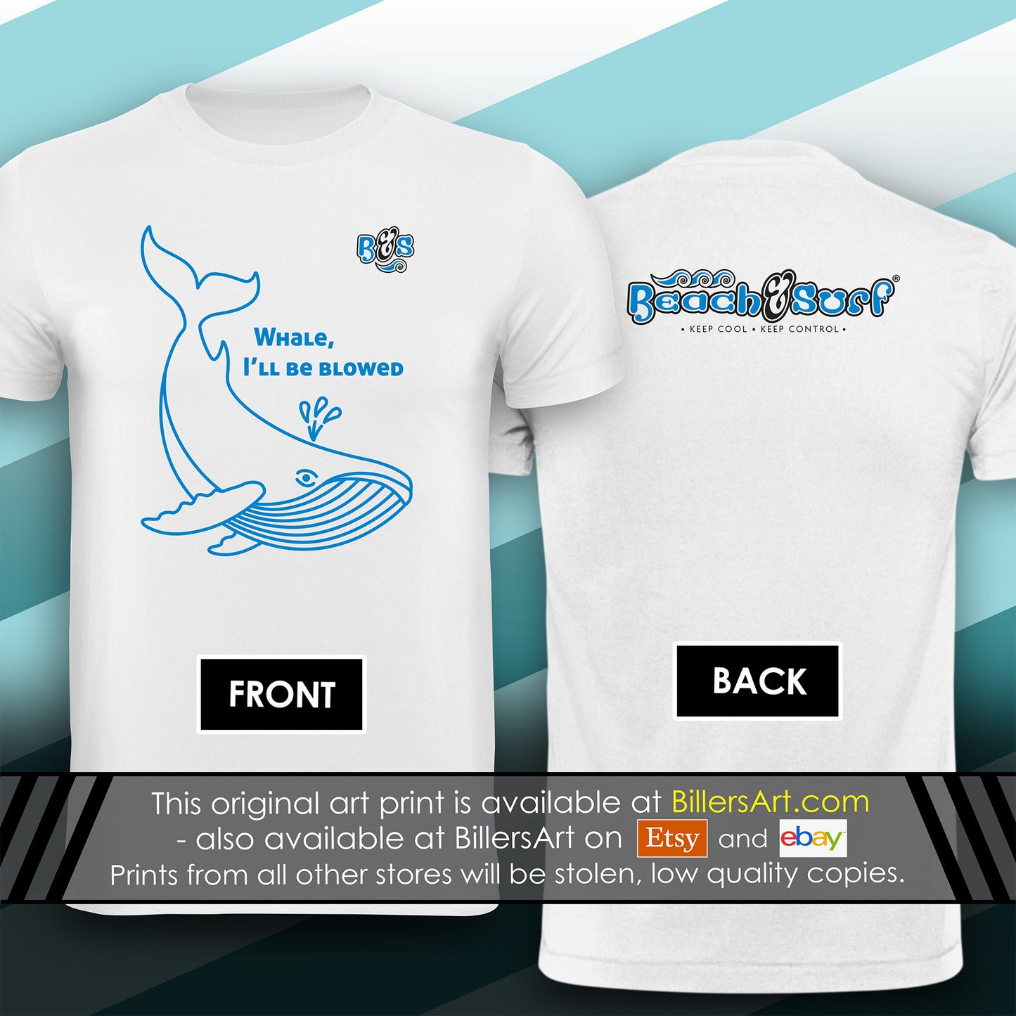 BEACH & SURF Leisure Wear - Whale, I'll Be Blowed