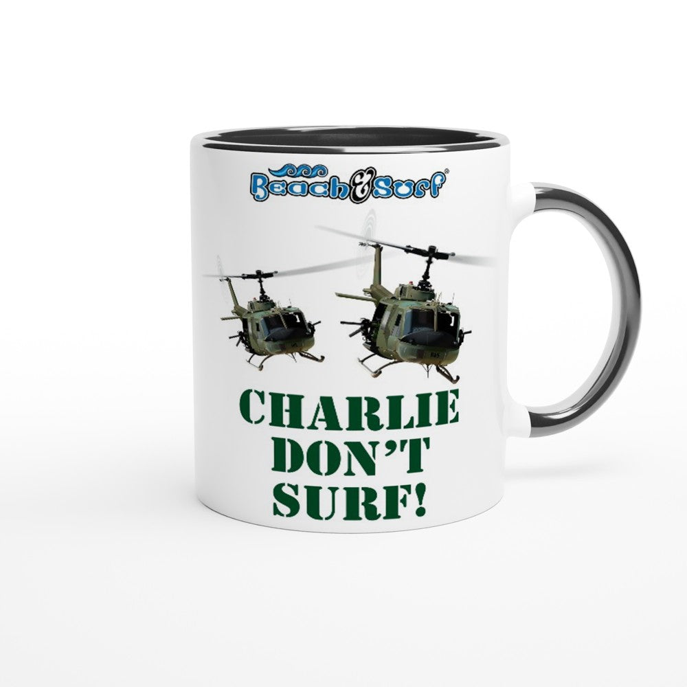 Charlie Don't Surf Mug - BEACH & SURF Leisure Gear