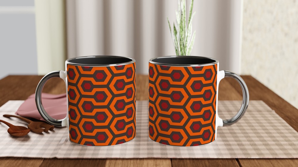The Shining Movie Mug - Danny Hotel Carpet Mug