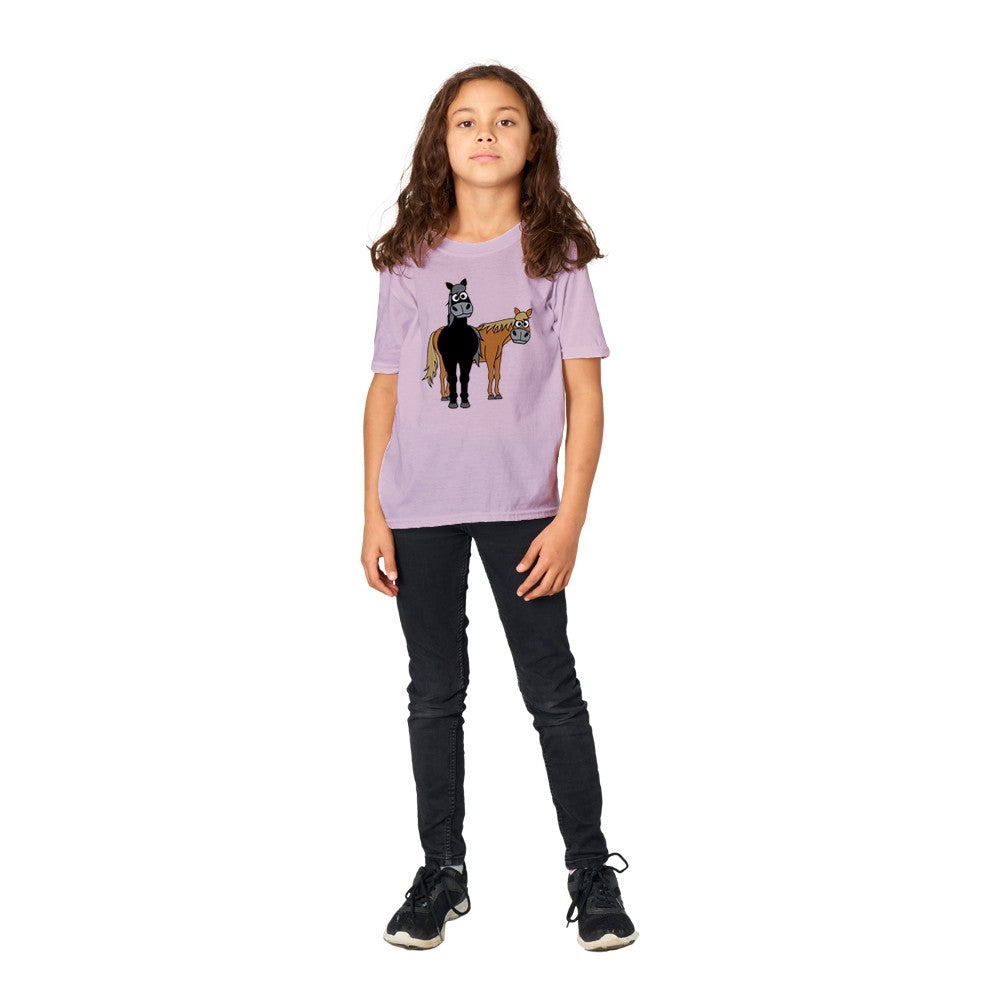 Childrens' Happy Horses T-Shirt from the Farm Yard Collection