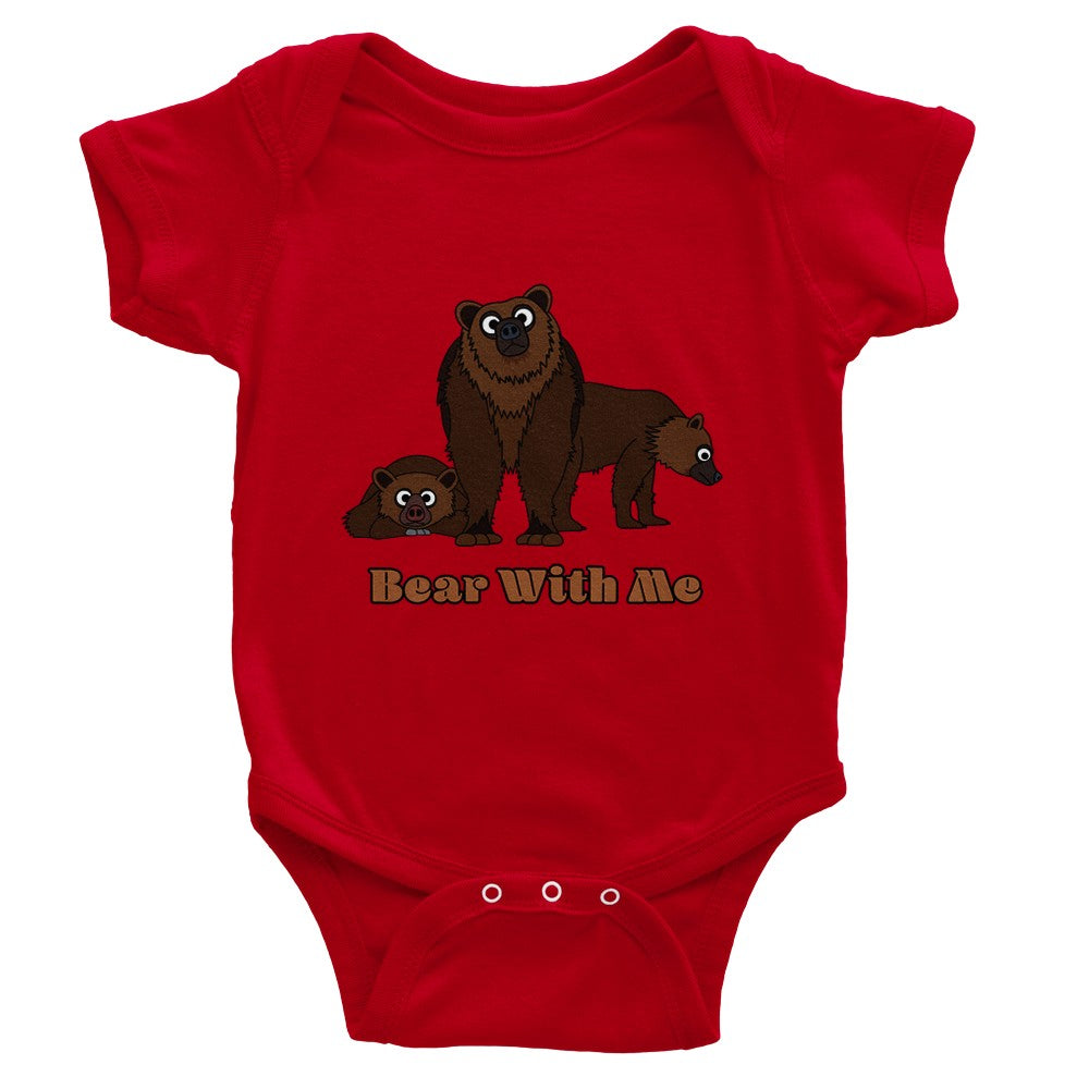 Babies Grizzly Brown Bears Bodysuit