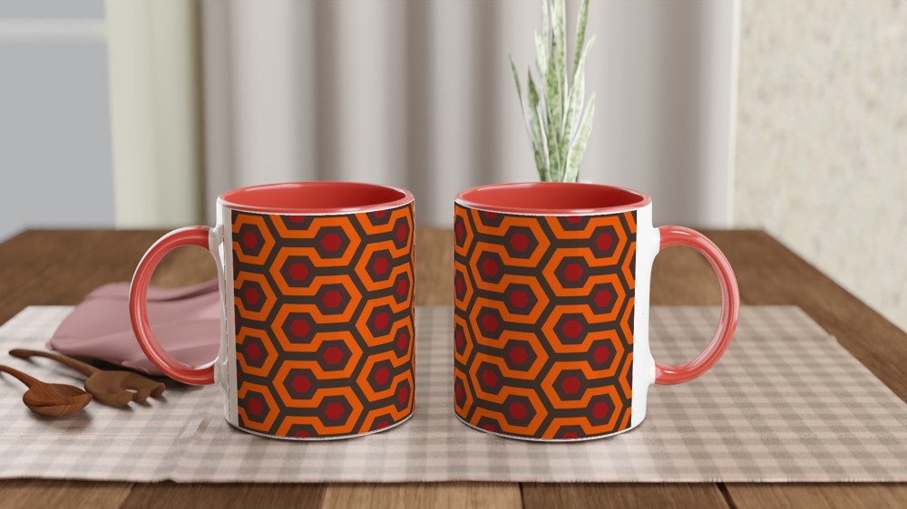 The Shining Movie Mug - Danny Hotel Carpet Mug