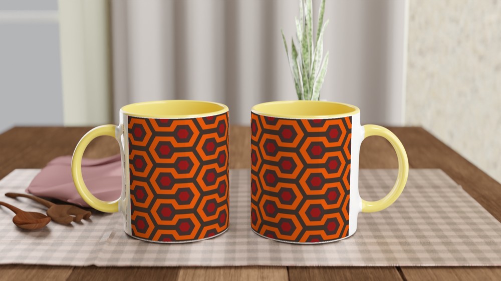 The Shining Movie Mug - Danny Hotel Carpet Mug