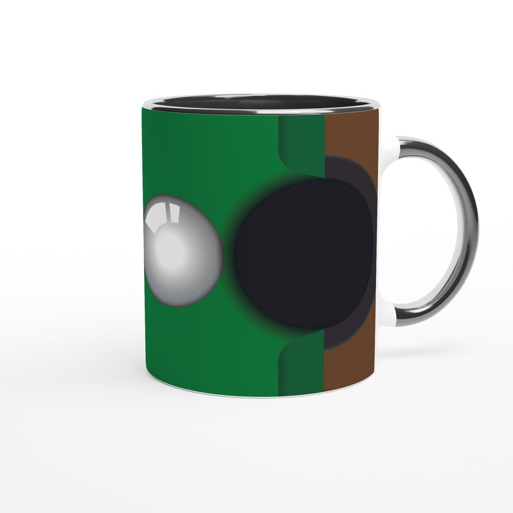 Snooker Mug - Where's The White Going? - fun Mug