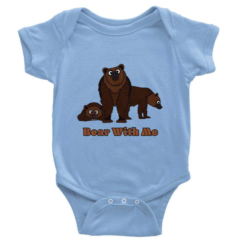Babies Grizzly Brown Bears Bodysuit