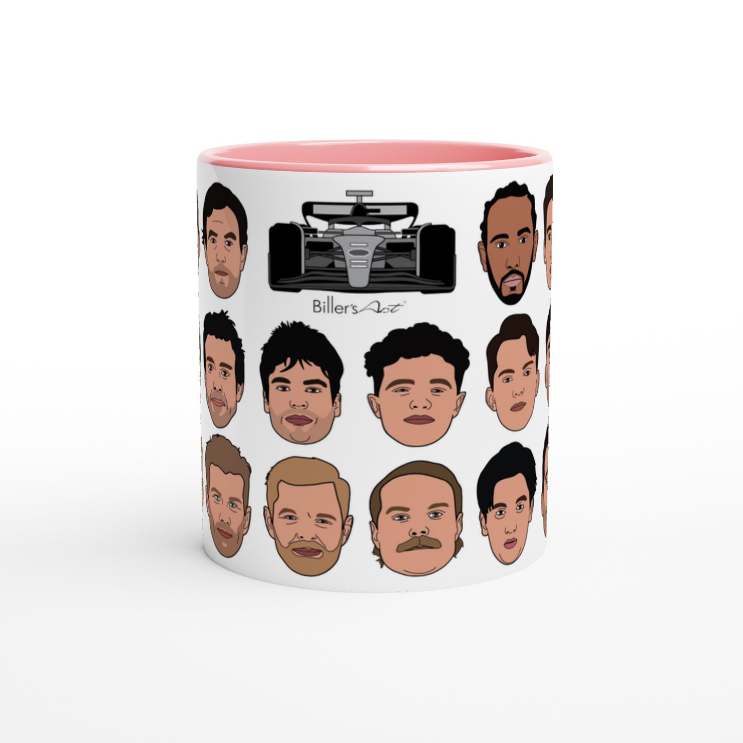 Formula 1 Drivers Heads Mug 2024 F1 Season