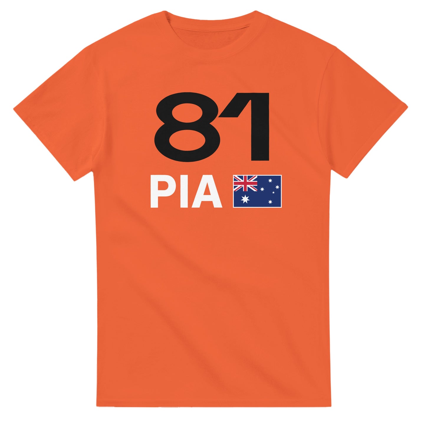 Oscar Piastri 2025 Race Calendar Formula 1 F1 T-Shirt