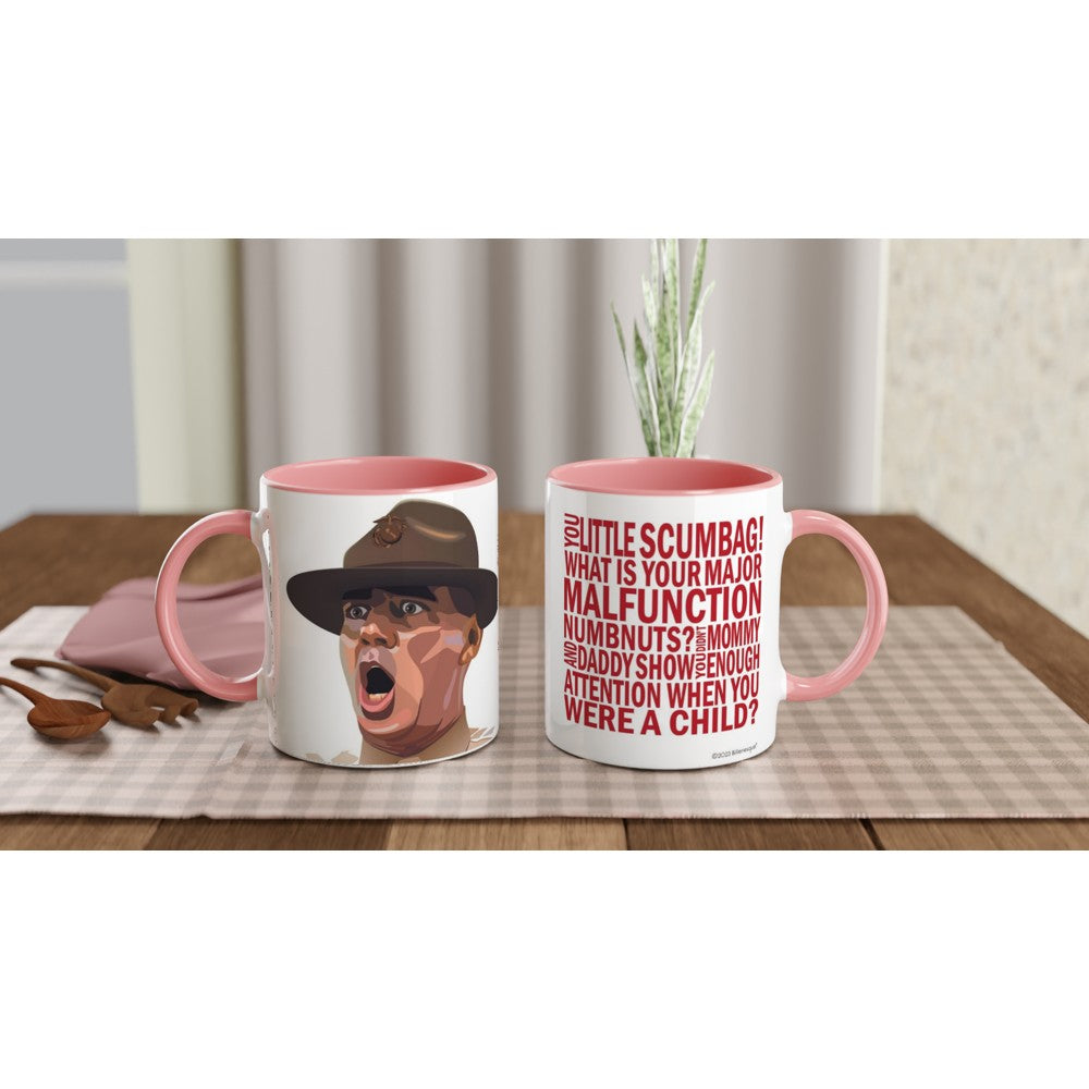 Full Metal Jacket Movie Mug - Gunnery Sergeant Hartman Quote Mug