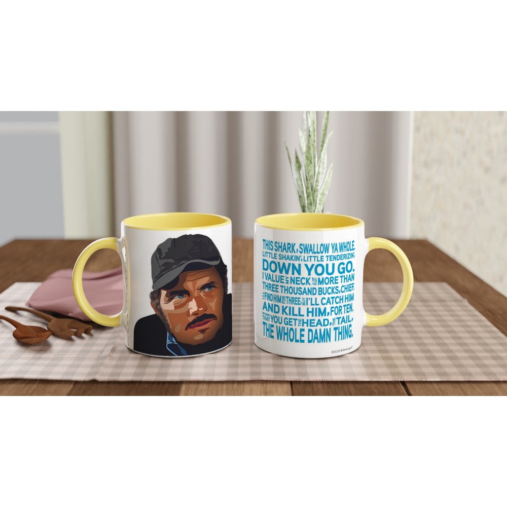 Sam Quint Jaws Movie Mug